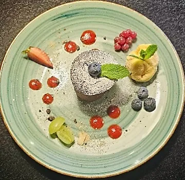 Fondant al cioccolato – Chocolate fondant, ice cream